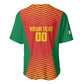 Afro Basketball Custom Madagascar Baseball Jersey Come On Angel Manzano - African Pride
