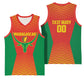 Afro Basketball Custom Madagascar Basketball Jersey Come On Angel Manzano - African Pride