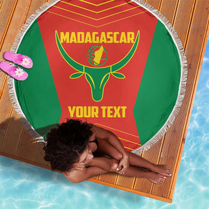 Afro Basketball Custom Madagascar Beach Blanket Come On Angel Manzano - African Pride