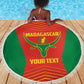 Afro Basketball Custom Madagascar Beach Blanket Come On Angel Manzano - African Pride