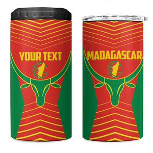Afro Basketball Custom Madagascar 4 in 1 Can Cooler Tumbler Come On Angel Manzano - African Pride