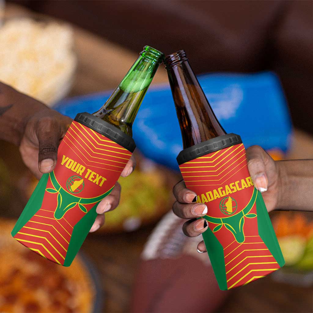 Afro Basketball Custom Madagascar 4 in 1 Can Cooler Tumbler Come On Angel Manzano - African Pride