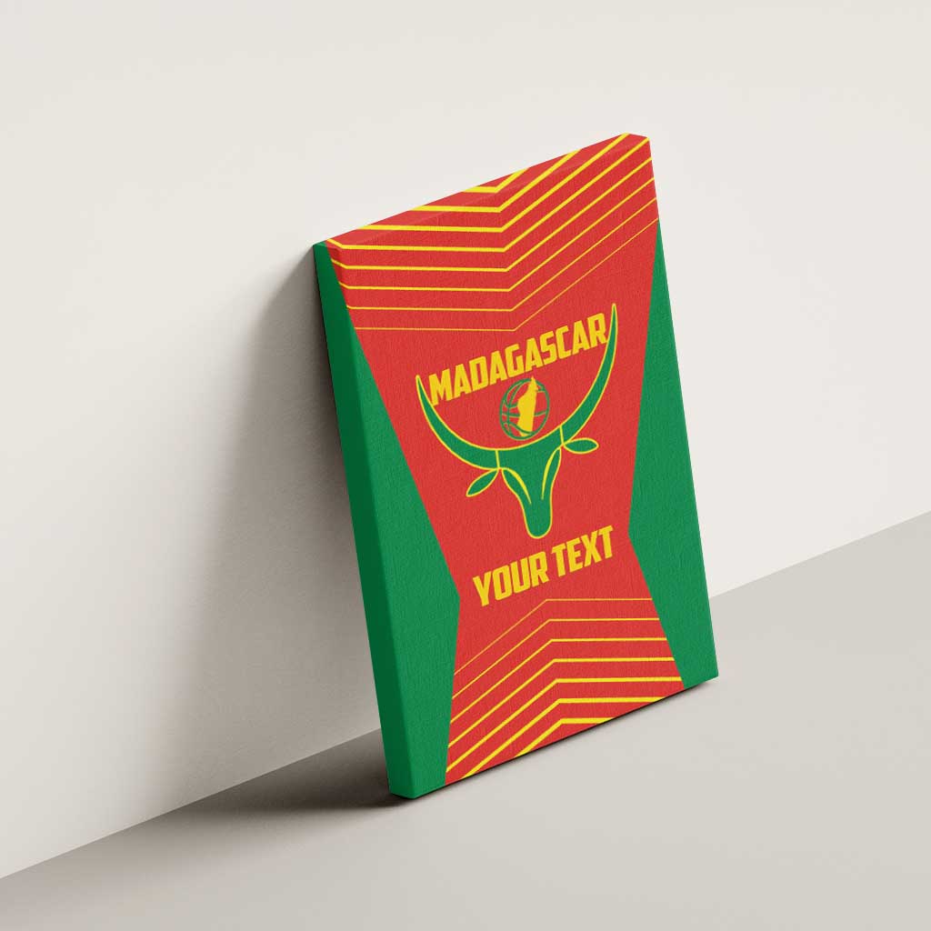 Afro Basketball Custom Madagascar Canvas Wall Art Come On Angel Manzano - African Pride