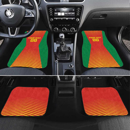 Afro Basketball Custom Madagascar Car Mats Come On Angel Manzano - African Pride
