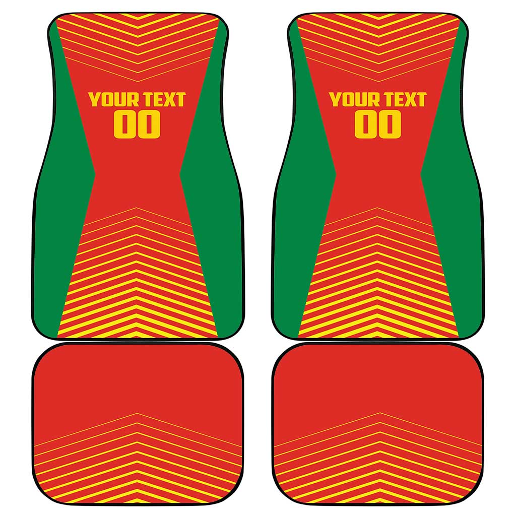 Afro Basketball Custom Madagascar Car Mats Come On Angel Manzano - African Pride