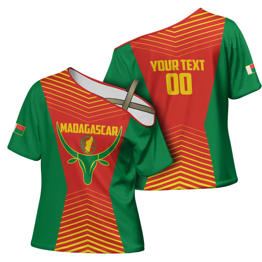 Madagascar Basketball Custom Cross Shoulder Shirt Come On Angel Manzano