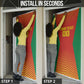 Madagascar Basketball Custom Door Cover Come On Angel Manzano