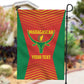 Afro Basketball Custom Madagascar Garden Flag Come On Angel Manzano - African Pride
