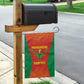 Afro Basketball Custom Madagascar Garden Flag Come On Angel Manzano - African Pride