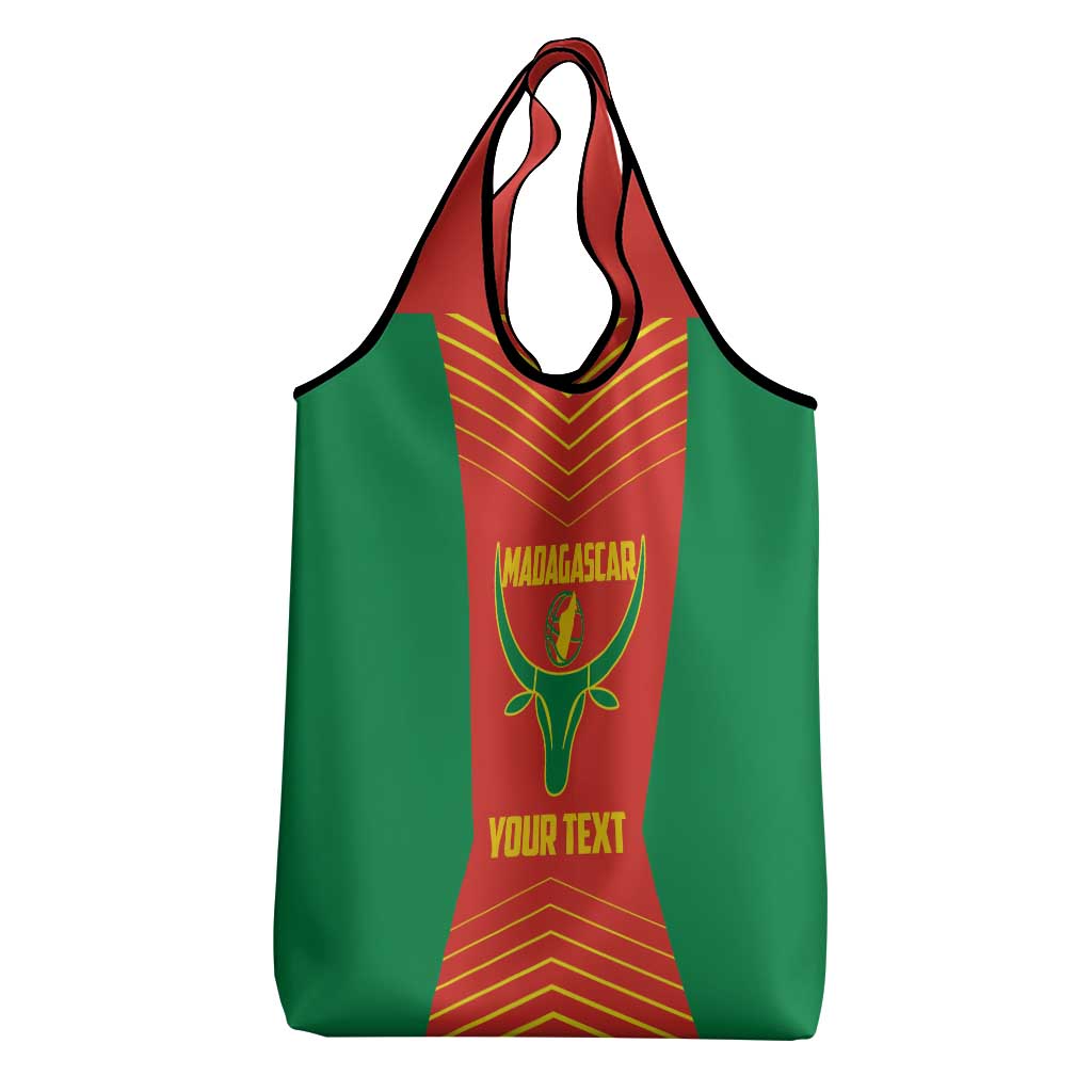 Afro Basketball Custom Madagascar Grocery Bag Come On Angel Manzano - African Pride