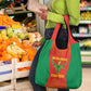 Afro Basketball Custom Madagascar Grocery Bag Come On Angel Manzano - African Pride