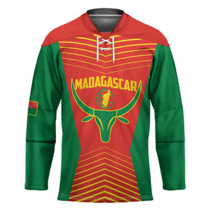 Madagascar Basketball Custom Hockey Jersey Come On Angel Manzano