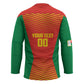Madagascar Basketball Custom Hockey Jersey Come On Angel Manzano