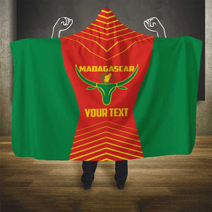 Afro Basketball Custom Madagascar Hooded Blanket Come On Angel Manzano - African Pride