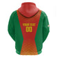 Afro Basketball Custom Madagascar Hoodie Come On Angel Manzano - African Pride
