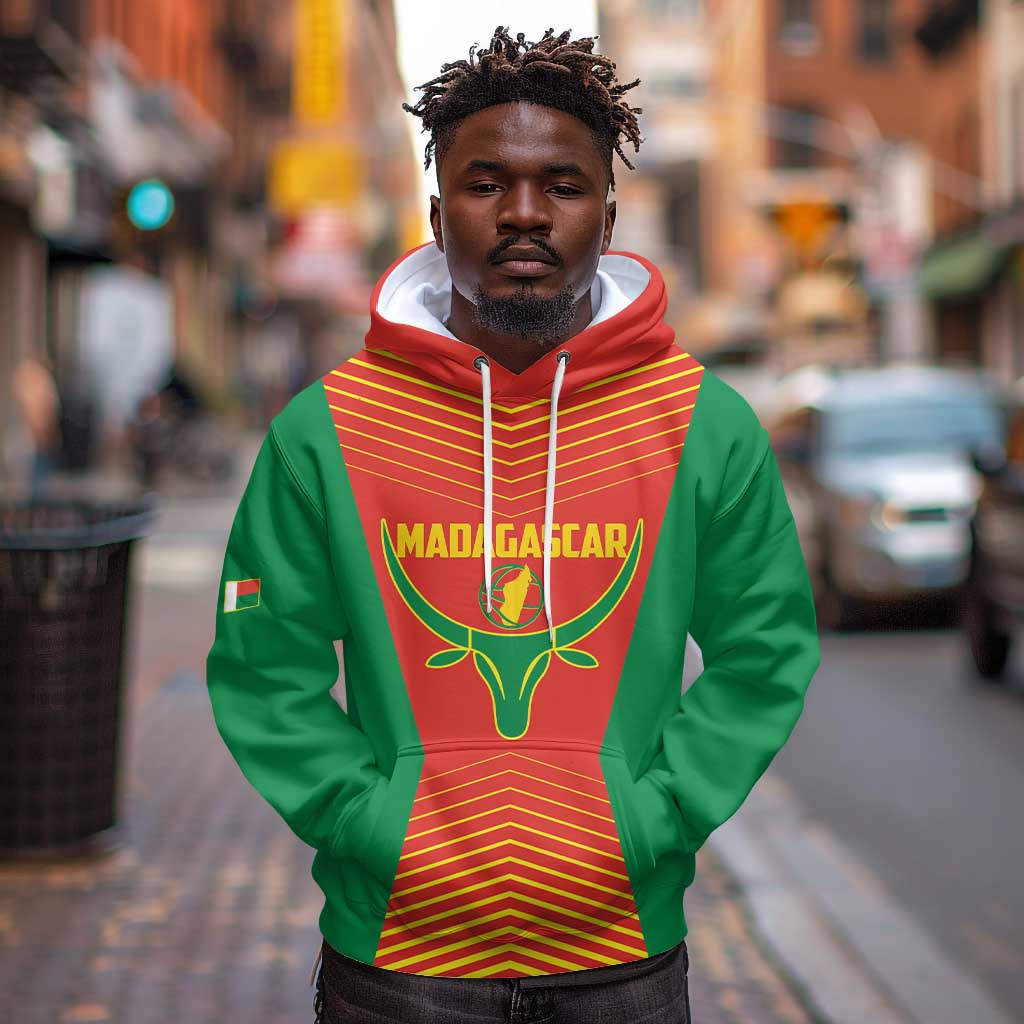 Afro Basketball Custom Madagascar Hoodie Come On Angel Manzano - African Pride