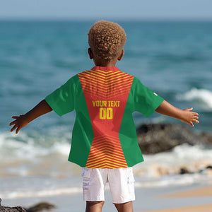 Afro Basketball Custom Madagascar Kid Hawaiian Shirt Come On Angel Manzano - African Pride