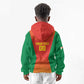 Afro Basketball Custom Madagascar Kid Hoodie Come On Angel Manzano - African Pride