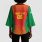 Madagascar Basketball Custom Kimono Sleeve Blouse Come On Angel Manzano