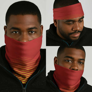 Afro Basketball Madagascar Neck Gaiter Come On Angel Manzano - African Pride