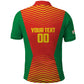Afro Basketball Custom Madagascar Polo Shirt Come On Angel Manzano - African Pride