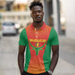 Afro Basketball Custom Madagascar Polo Shirt Come On Angel Manzano - African Pride