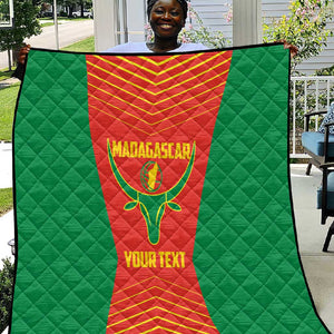 Afro Basketball Custom Madagascar Quilt Come On Angel Manzano - African Pride