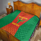 Afro Basketball Custom Madagascar Quilt Come On Angel Manzano - African Pride