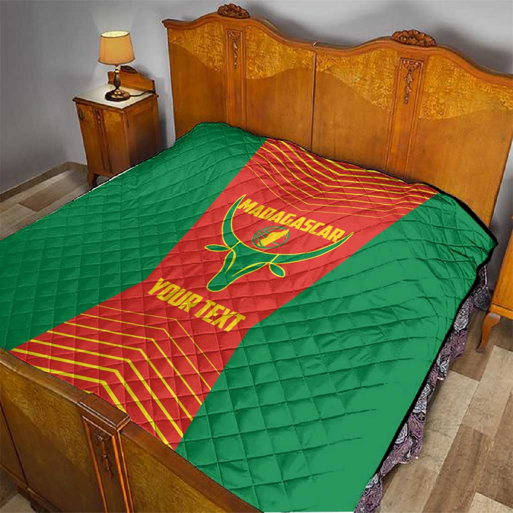 Afro Basketball Custom Madagascar Quilt Come On Angel Manzano - African Pride