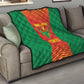 Afro Basketball Custom Madagascar Quilt Come On Angel Manzano - African Pride