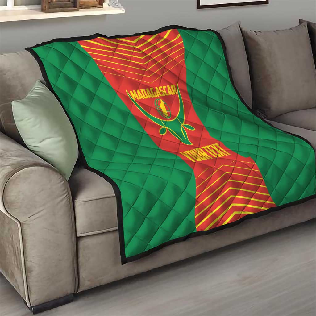 Afro Basketball Custom Madagascar Quilt Come On Angel Manzano - African Pride