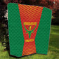 Afro Basketball Custom Madagascar Quilt Come On Angel Manzano - African Pride