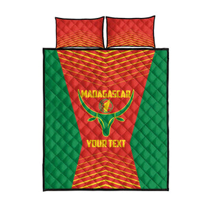Afro Basketball Custom Madagascar Quilt Bed Set Come On Angel Manzano - African Pride