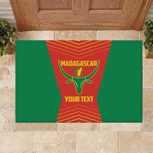 Afro Basketball Custom Madagascar Rubber Doormat Come On Angel Manzano - African Pride