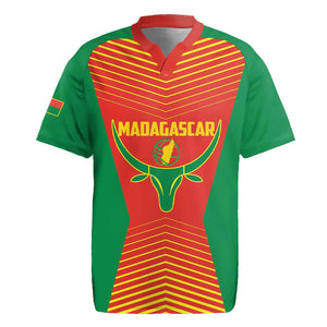 Afro Basketball Custom Madagascar Rugby Jersey Come On Angel Manzano - African Pride