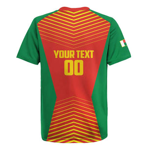 Afro Basketball Custom Madagascar Rugby Jersey Come On Angel Manzano - African Pride