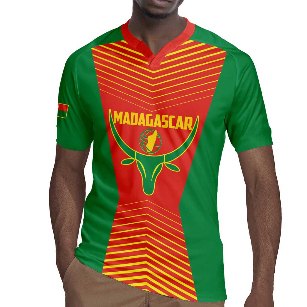 Afro Basketball Custom Madagascar Rugby Jersey Come On Angel Manzano - African Pride