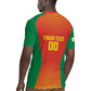 Afro Basketball Custom Madagascar Rugby Jersey Come On Angel Manzano - African Pride