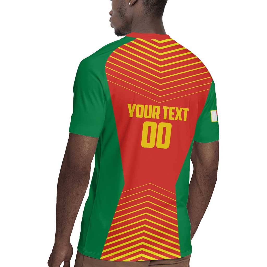 Afro Basketball Custom Madagascar Rugby Jersey Come On Angel Manzano - African Pride