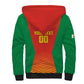 Afro Basketball Custom Madagascar Sherpa Hoodie Come On Angel Manzano - African Pride