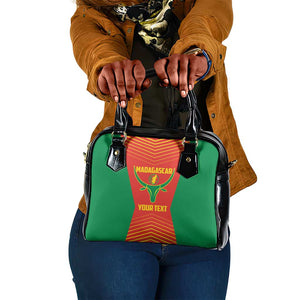 Afro Basketball Custom Madagascar Shoulder Handbag Come On Angel Manzano - African Pride