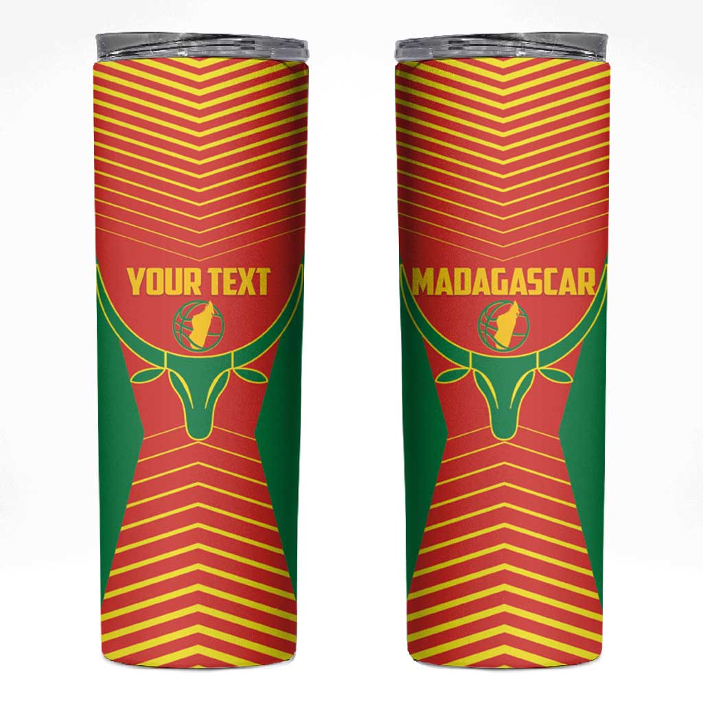 Afro Basketball Custom Madagascar Skinny Tumbler Come On Angel Manzano - African Pride