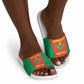 Madagascar Basketball Custom Slide Sandals Come On Angel Manzano