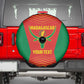 Afro Basketball Custom Madagascar Spare Tire Cover Come On Angel Manzano - African Pride