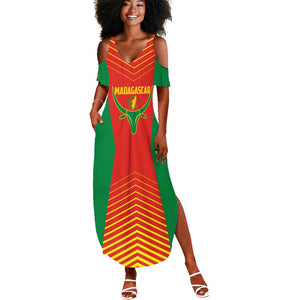 Afro Basketball Custom Madagascar Summer Maxi Dress Come On Angel Manzano - African Pride