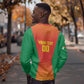 Afro Basketball Custom Madagascar Sweatshirt Come On Angel Manzano - African Pride