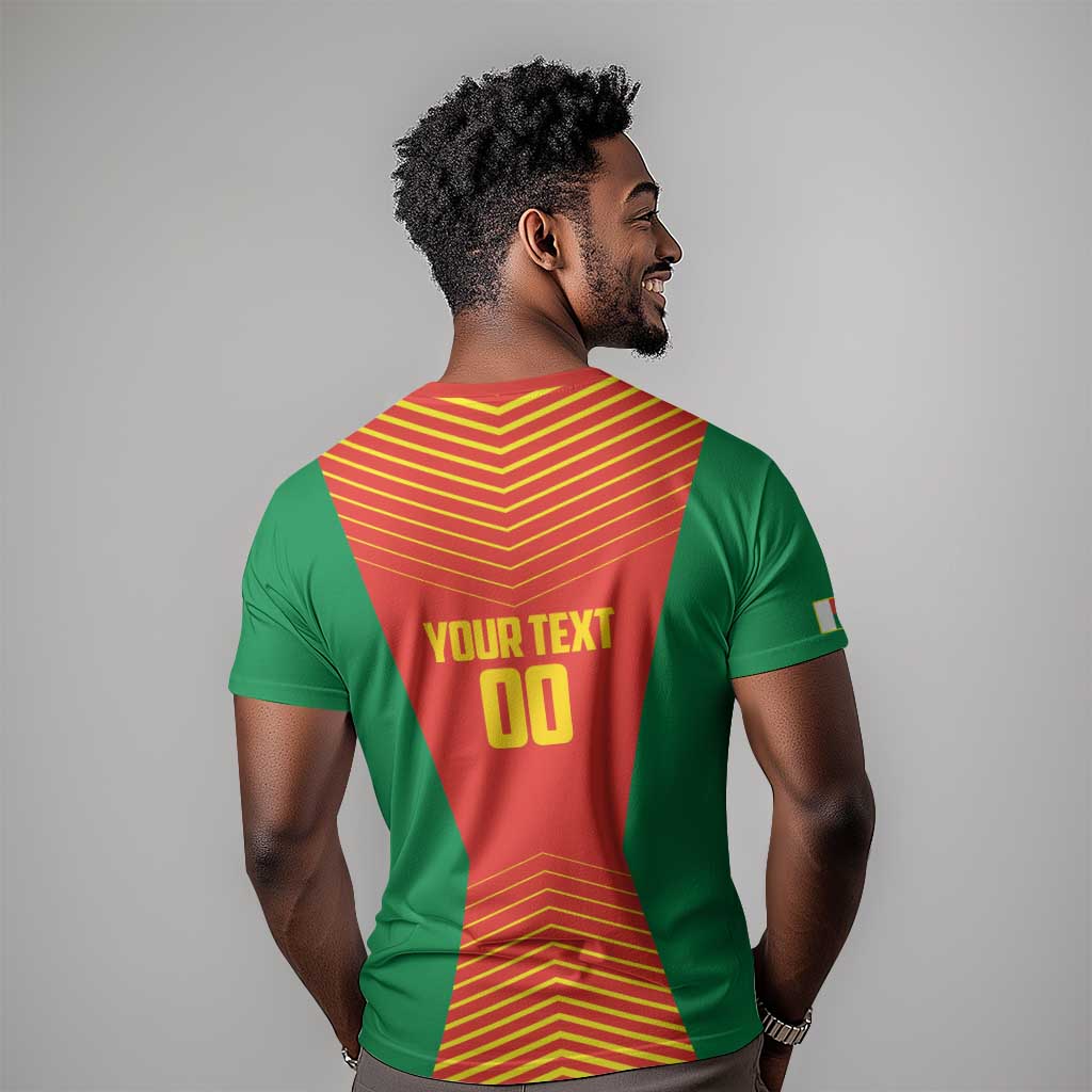 Afro Basketball Custom Madagascar T shirt Come On Angel Manzano - African Pride