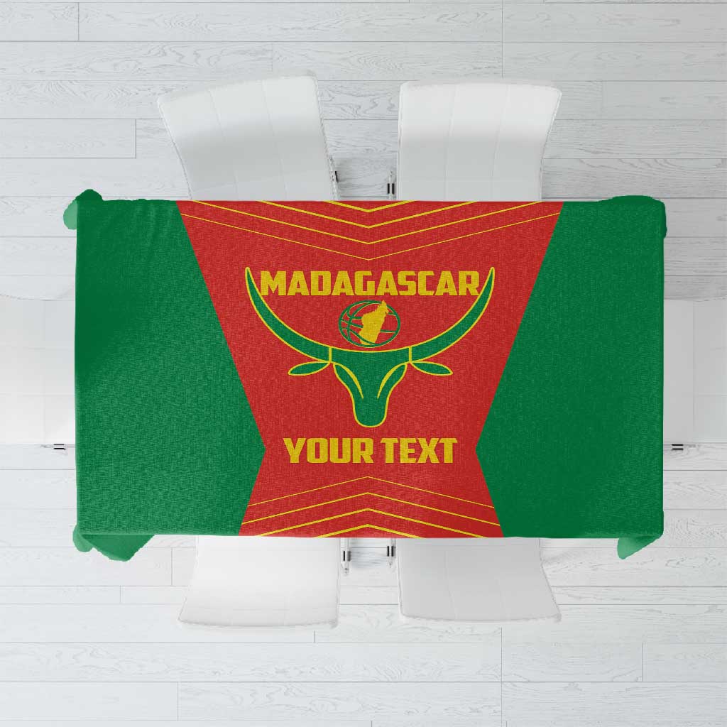Afro Basketball Custom Madagascar Tablecloth Come On Angel Manzano - African Pride