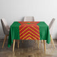 Afro Basketball Custom Madagascar Tablecloth Come On Angel Manzano - African Pride