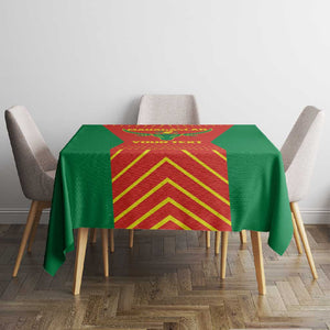 Afro Basketball Custom Madagascar Tablecloth Come On Angel Manzano - African Pride